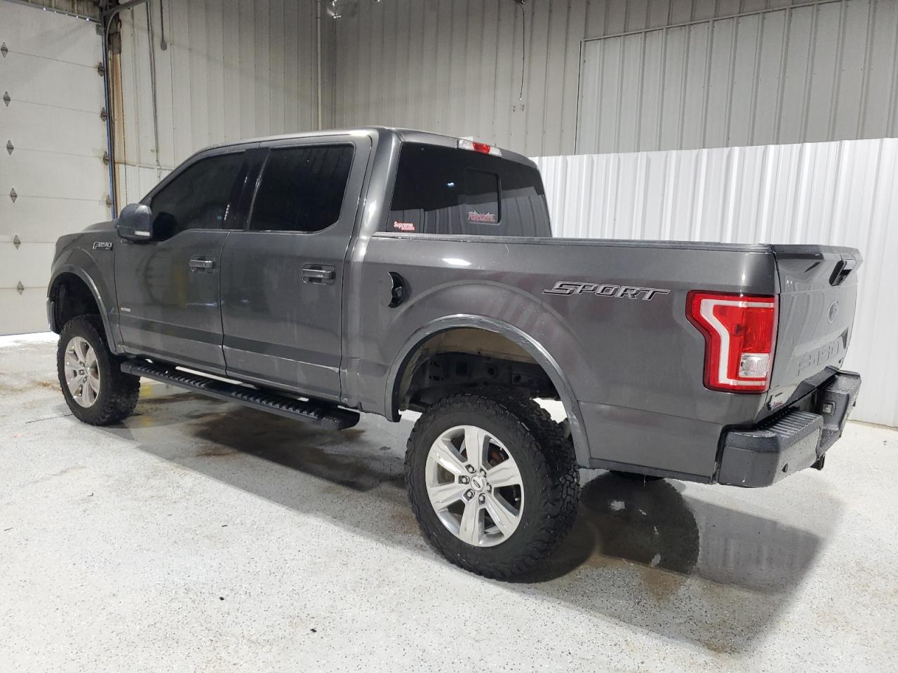 FORD F150 SUPER 2016 gray  gas 1FTEW1CP0GKE60292 photo #3