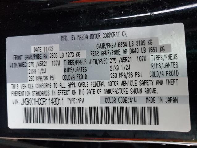 2024 MAZDA CX-90 JM3KK1HC0R1148011