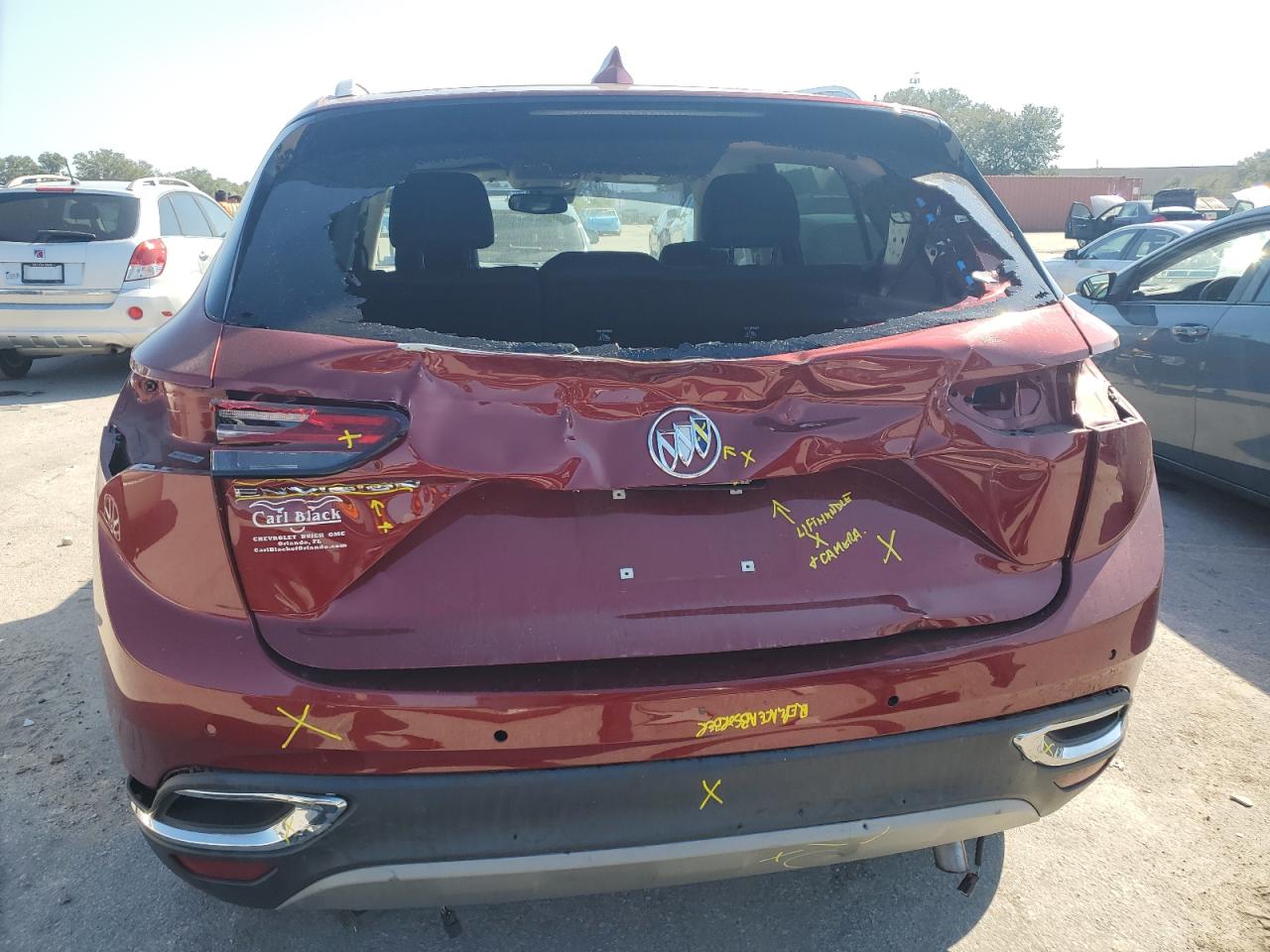 Lot #2919170701 2021 BUICK ENVISION E