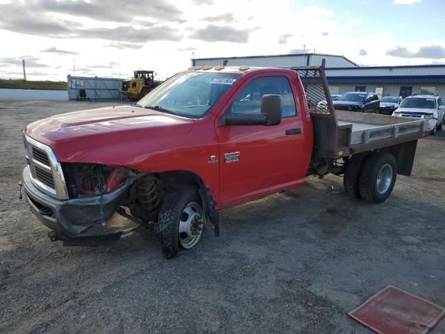 DODGE RAM 3500 2011 red pickup diesel 3D73Y4EL2BG621650 photo #1