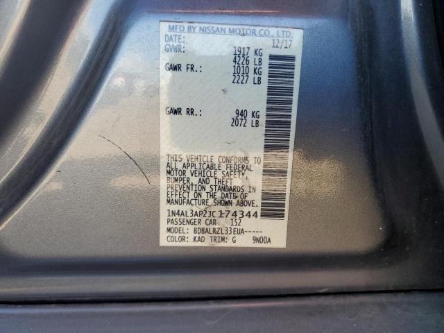 2018 NISSAN ALTIMA 2.5 - 1N4AL3AP2JC174344