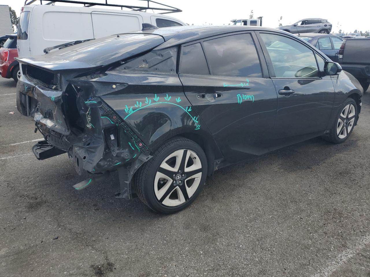 Lot #2986777154 2017 TOYOTA PRIUS