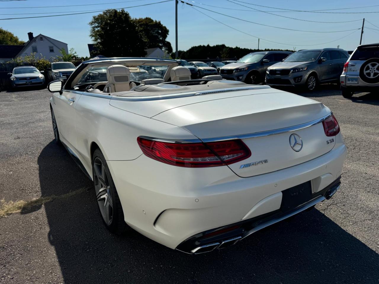 MERCEDES-BENZ S 63 AMG 2017 white converti gas WDDXK7JB1HA022361 photo #3