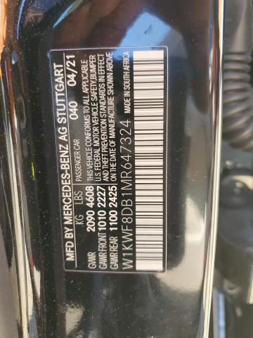 2021 MERCEDES-BENZ C 300 - W1KWF8DB1MR647324