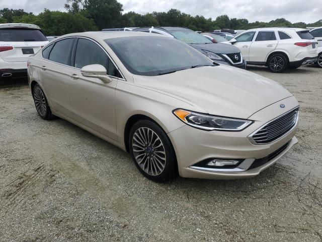 VIN 3FA6P0K96HR240463 2017 Ford Fusion, Titanium no.4