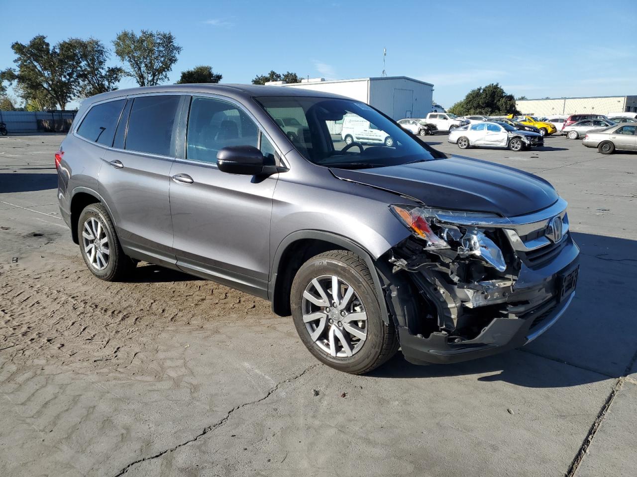 Lot #2978912649 2020 HONDA PILOT EXL