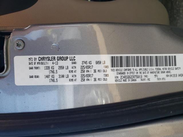 VIN 2C4RDGBG2DR756018 2013 Dodge Grand Caravan, SE no.13