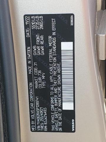 2023 VOLVO XC60 ULTIM - YV4062RA5P1289741