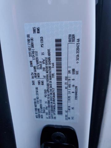 2024 FORD F150 LARIA - 1FTFW5L51RFA64717