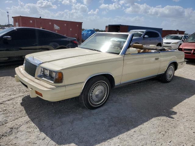 1986 CHRYSLER LEBARON #3037302182