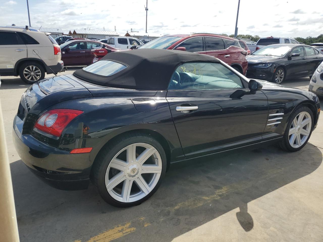 CHRYSLER CROSSFIRE 2005 black  gas 1C3AN65L15X036584 photo #4