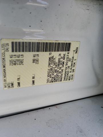2016 NISSAN MAXIMA - 1N4AA6AP3GC902074