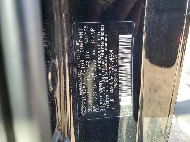 2016 HYUNDAI GENESIS CO - KMHHU6KJ5GU134484