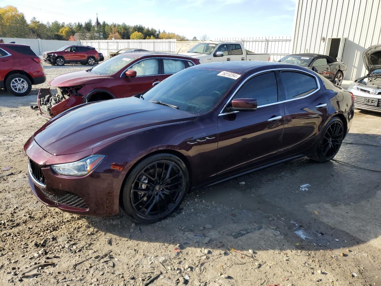  Salvage Maserati Ghibli S