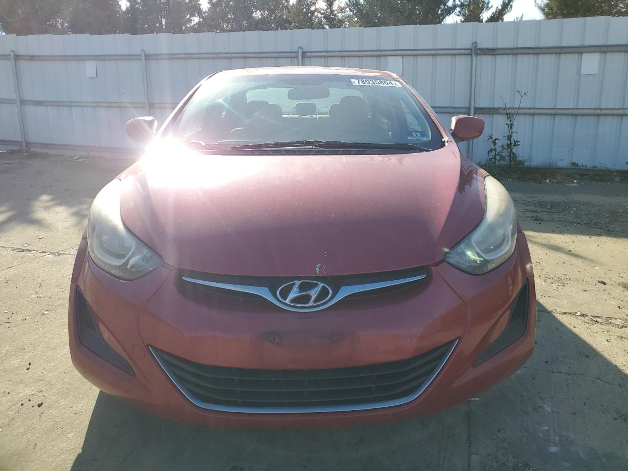 Lot #2959965311 2015 HYUNDAI ELANTRA SE