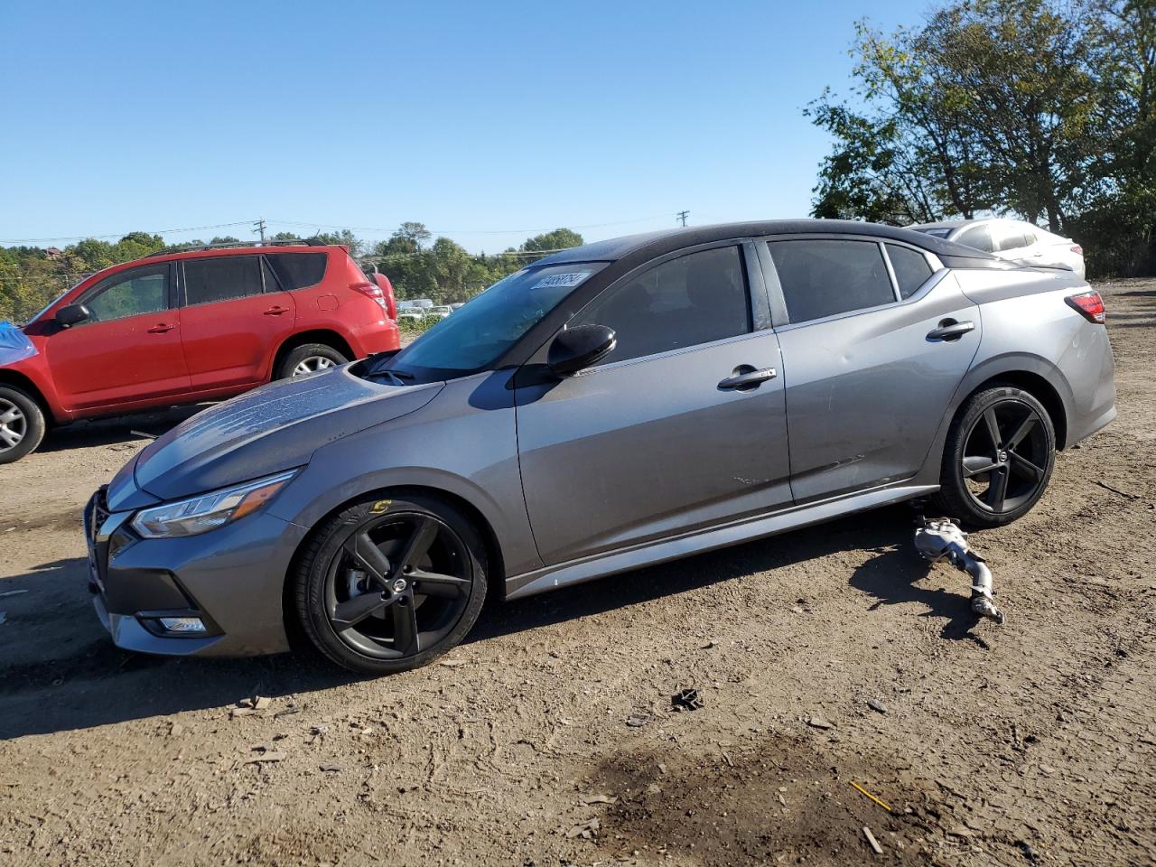 Lot #2979473825 2021 NISSAN SENTRA SR