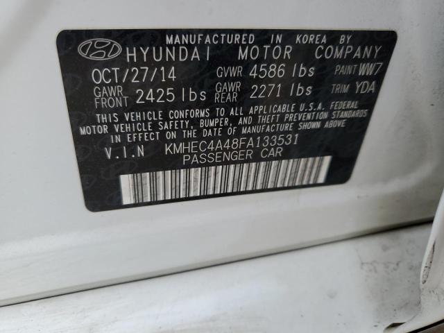 2015 HYUNDAI SONATA HYB - KMHEC4A48FA133531