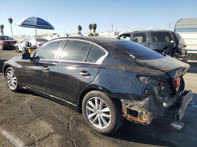 INFINITI Q50 BASE 2015 black  gas JN1BV7AR6FM416980 photo #3