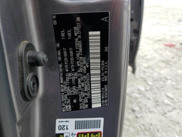 2017 TOYOTA SIENNA XLE - 5TDYZ3DC0HS783229