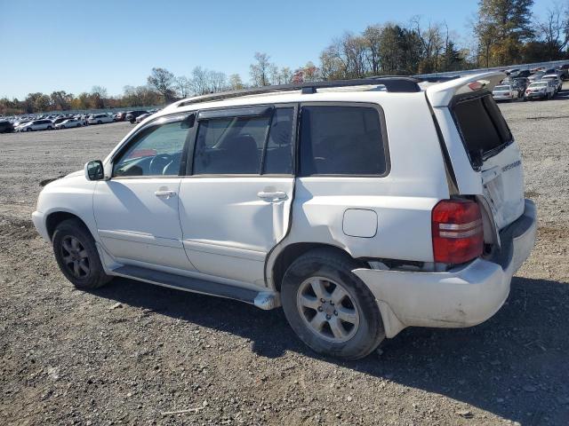 TOYOTA HIGHLANDER 2002 white  gas JTEHF21A920051337 photo #3