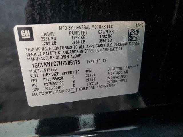 VIN 1GCVKNEC7HZ205175 2017 CHEVROLET ALL MODELS no.13