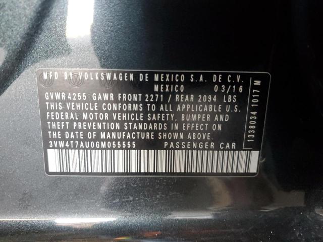 2016 VOLKSWAGEN GTI S/SE - 3VW4T7AU0GM055555