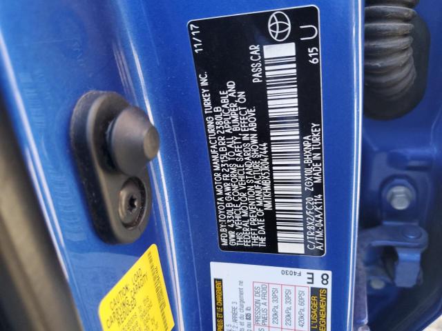 2018 TOYOTA C-HR XLE - NMTKHMBX5JR047444