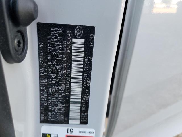 2023 TOYOTA CAMRY LE - 4T1C11AK2PU110479