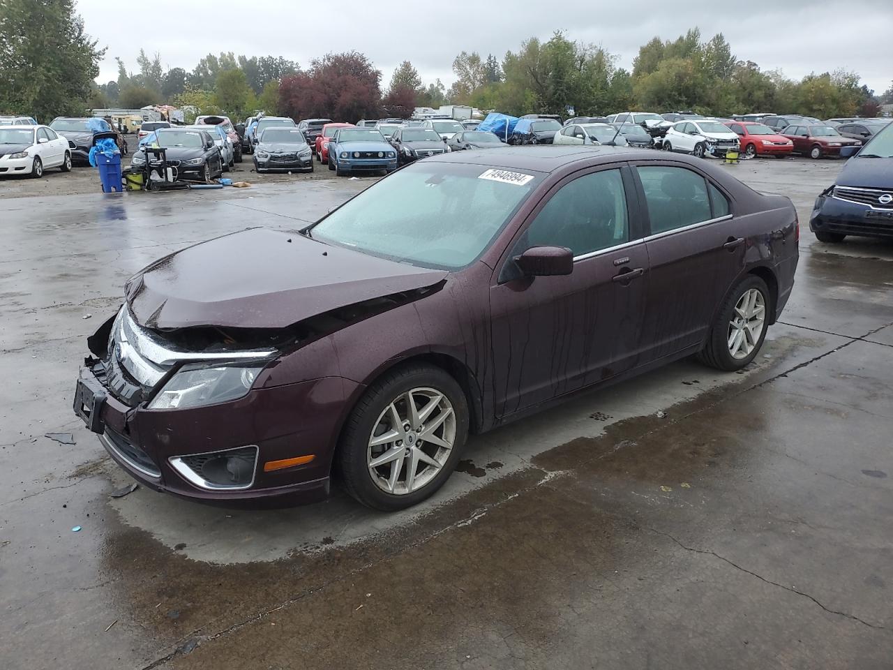 Lot #2943400675 2012 FORD FUSION SEL