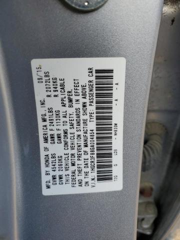 2016 HONDA ACCORD EXL - 1HGCR3F88GA004854