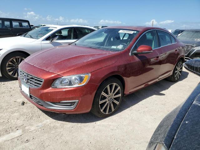 VOLVO S60 PREMIE 2017 burgundy  gas LYV402TK8HB127751 photo #1