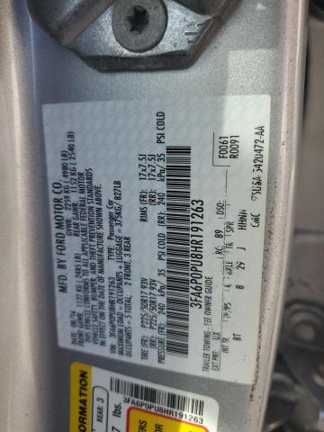 VIN 3FA6P0PU8HR191263 2017 Ford Fusion, Se Phev no.13