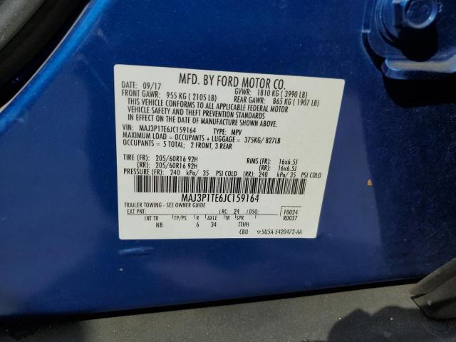 2018 FORD ECOSPORT S - MAJ3P1TE6JC159164
