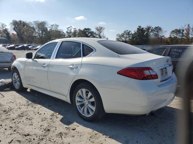 INFINITI M37 X 2011 white sedan 4d gas JN1BY1AR8BM370552 photo #3