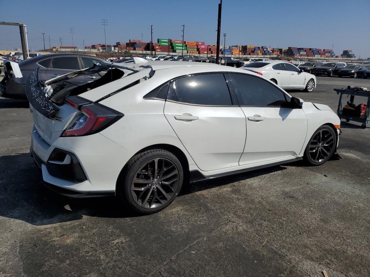 Lot #2994427016 2021 HONDA CIVIC SPOR