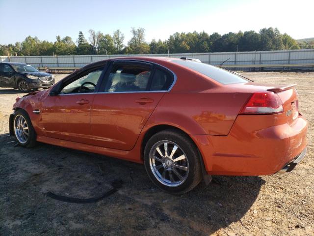 PONTIAC G8 2008 orange  gas 6G2ER57708L140580 photo #3