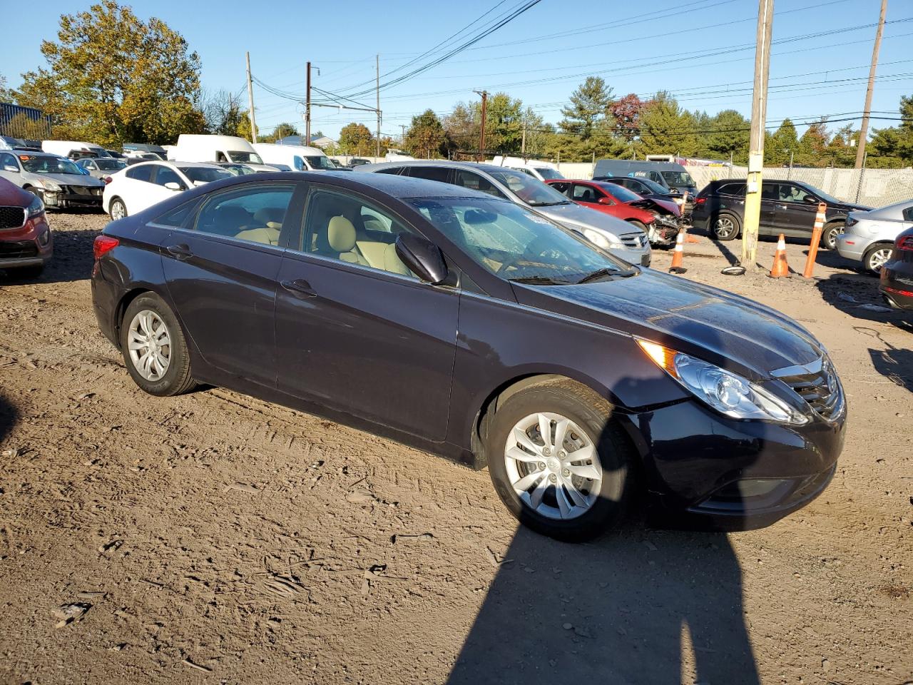 Lot #2994213252 2011 HYUNDAI SONATA GLS