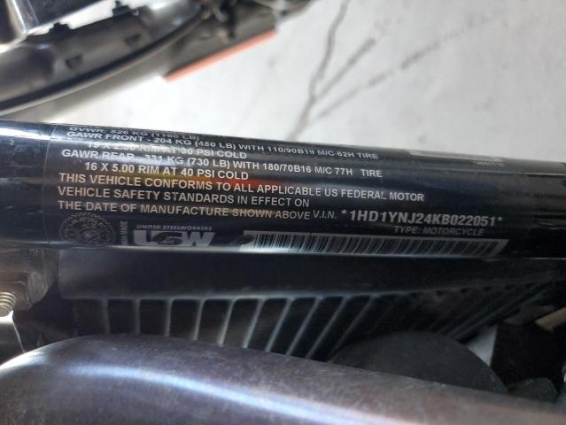 2019 HARLEY-DAVIDSON FXLR - 1HD1YNJ24KB022051