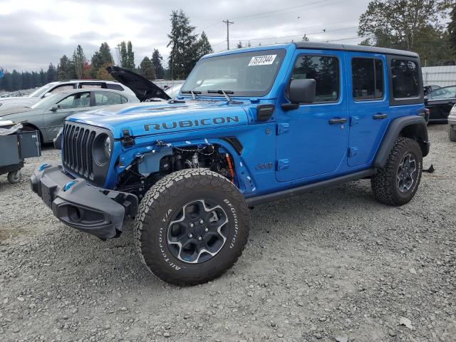 JEEP WRANGLER R 2023 blue  hybrid engine 1C4JJXR61PW662310 photo #1