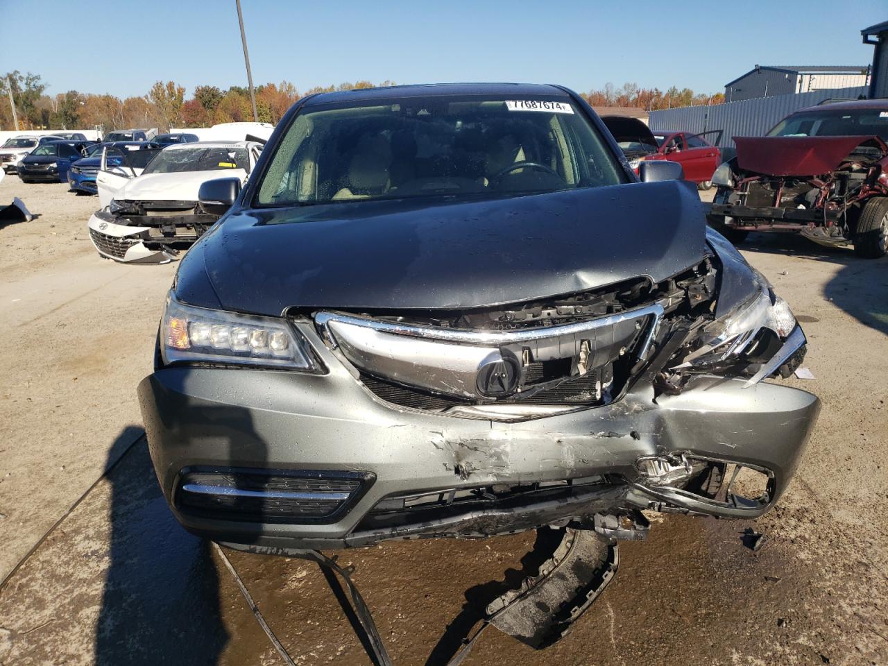 Lot #2940786440 2016 ACURA MDX TECHNO