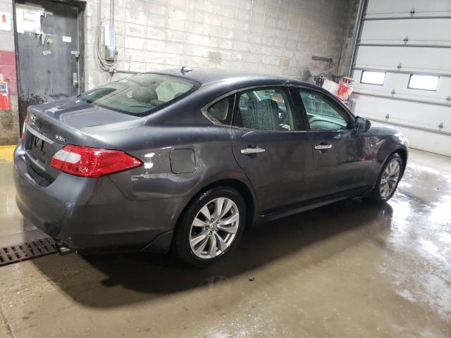 INFINITI M56 X 2011 charcoal  gas JN1AY1AR1BM570667 photo #4