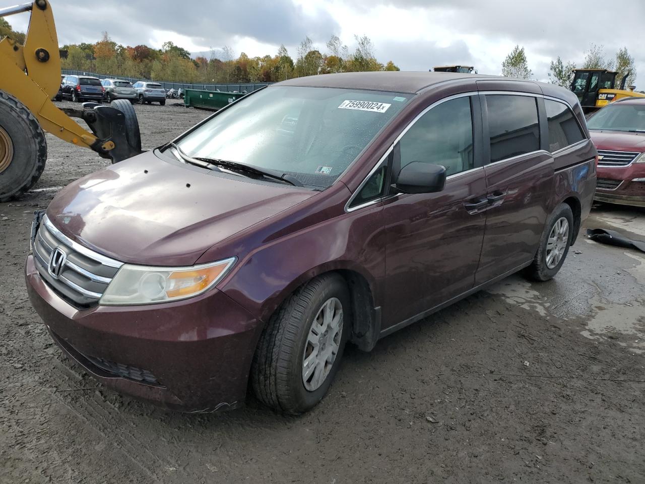 Lot #2987008785 2013 HONDA ODYSSEY LX