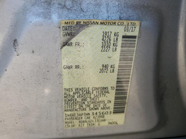 2017 NISSAN ALTIMA 2.5 - 1N4AL3AP3HN345603