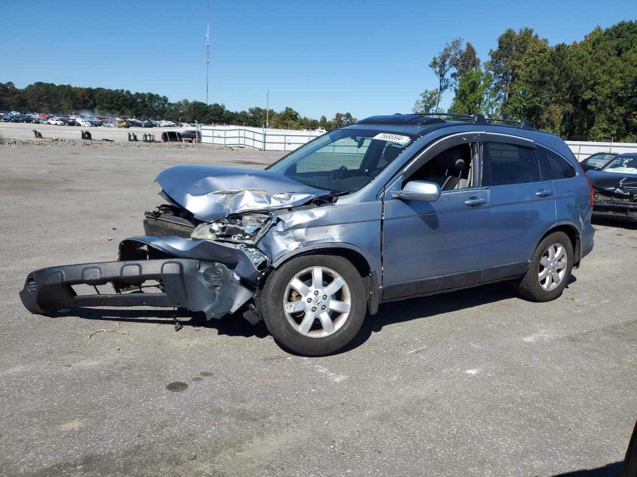 Lot #2940716394 2007 HONDA CR-V EXL