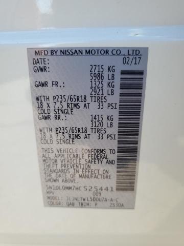 2017 INFINITI QX60 - 5N1DL0MM7HC525441