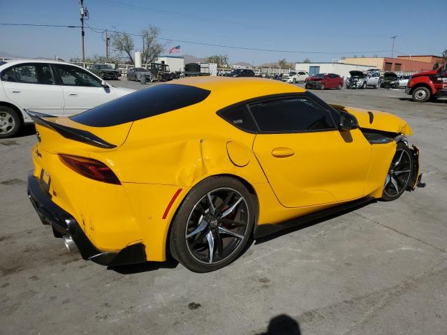 TOYOTA SUPRA BASE 2022 yellow  gas WZ1DB0C00NW052953 photo #4