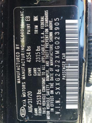 2021 KIA K5 LX 5XXG24J2XMG023905