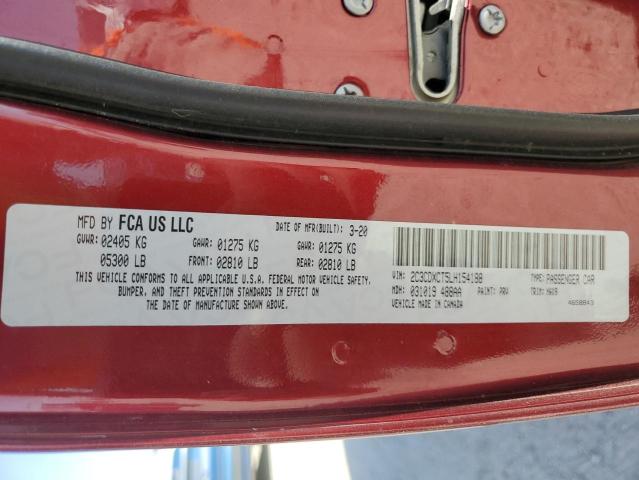 2020 DODGE CHARGER R/ - 2C3CDXCT5LH154188
