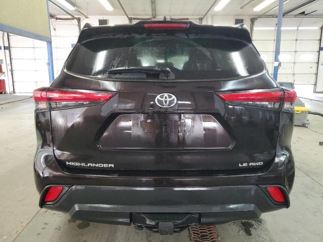 VIN 5TDBZRBH9MS160810 2021 Toyota Highlander, L no.6