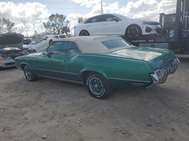 OLDSMOBILE CUTLASS 1972 green   3J67K2M135052 photo #3